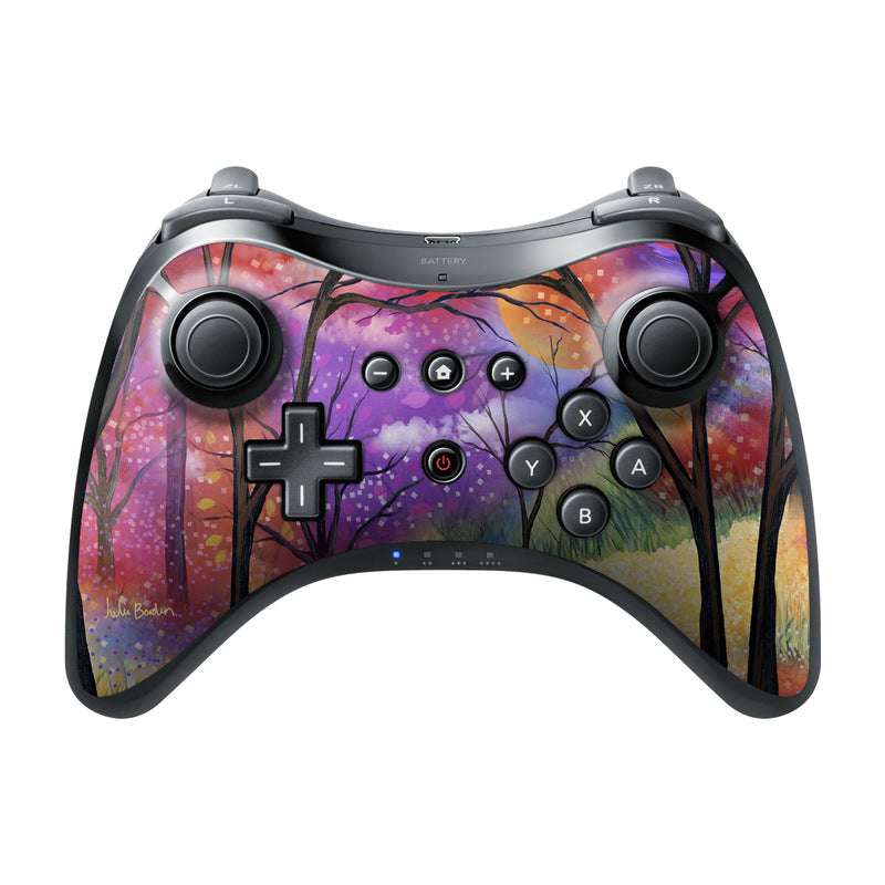 Moon Meadow - Nintendo Wii U Pro Controller Skin