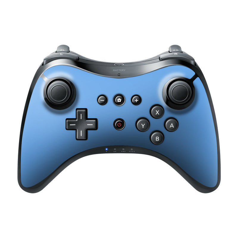 Solid State Blue - Nintendo Wii U Pro Controller Skin