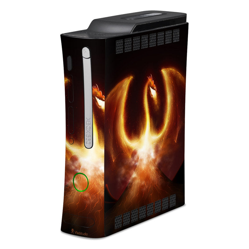 Fire Dragon - Microsoft Xbox 360 Skin