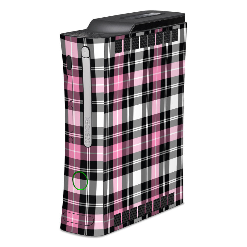 Pink Plaid - Microsoft Xbox 360 Skin