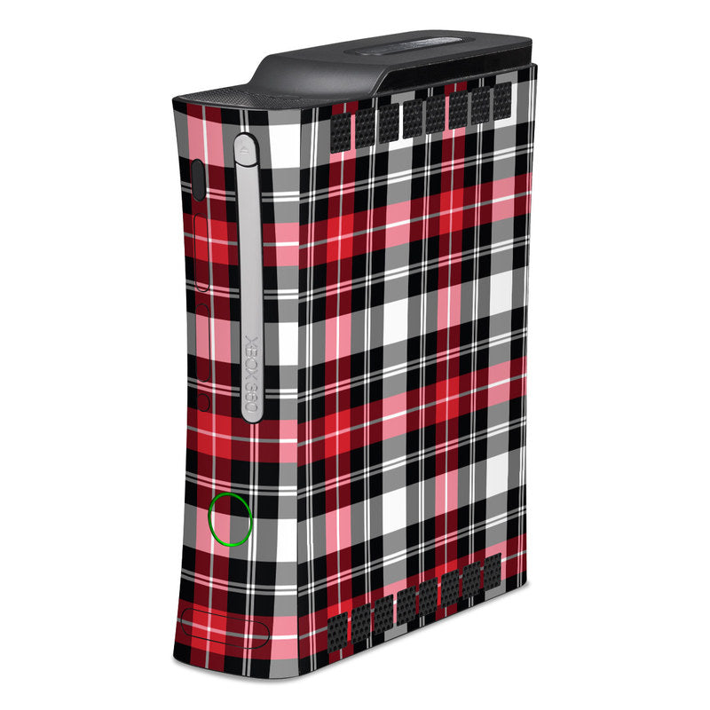 Red Plaid - Microsoft Xbox 360 Skin