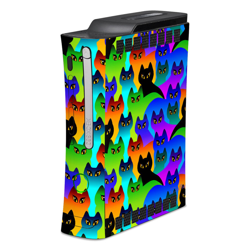 Rainbow Cats - Microsoft Xbox 360 Skin