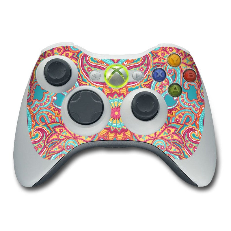 Carnival Paisley - Microsoft Xbox 360 Controller Skin