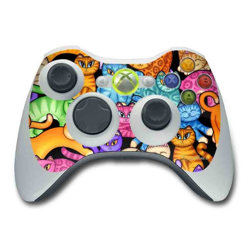 Colorful Kittens - Microsoft Xbox 360 Controller Skin