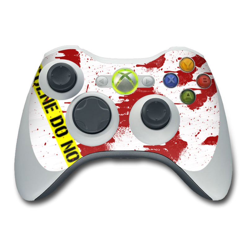 Crime Scene Revisited - Microsoft Xbox 360 Controller Skin