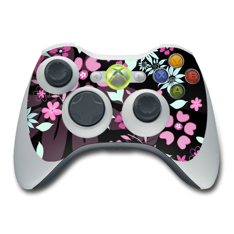 Dark Flowers - Microsoft Xbox 360 Controller Skin