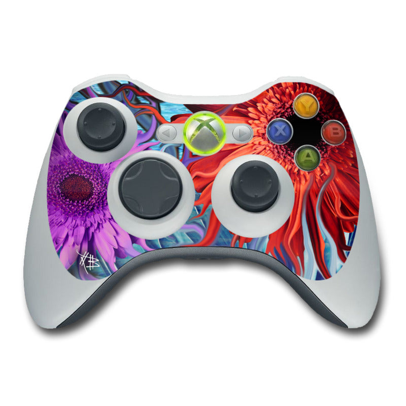 Deep Water Daisy Dance - Microsoft Xbox 360 Controller Skin