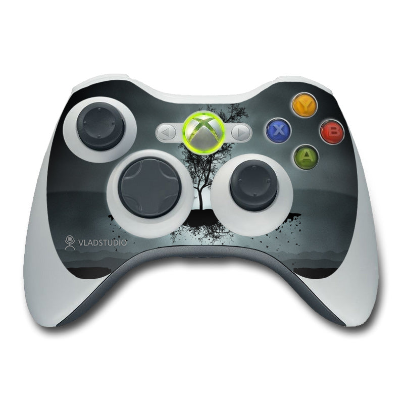 Flying Tree Black - Microsoft Xbox 360 Controller Skin