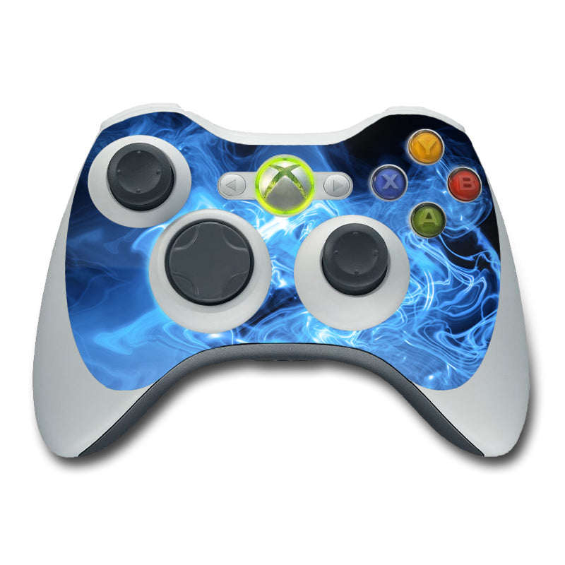 Blue Quantum Waves - Microsoft Xbox 360 Controller Skin