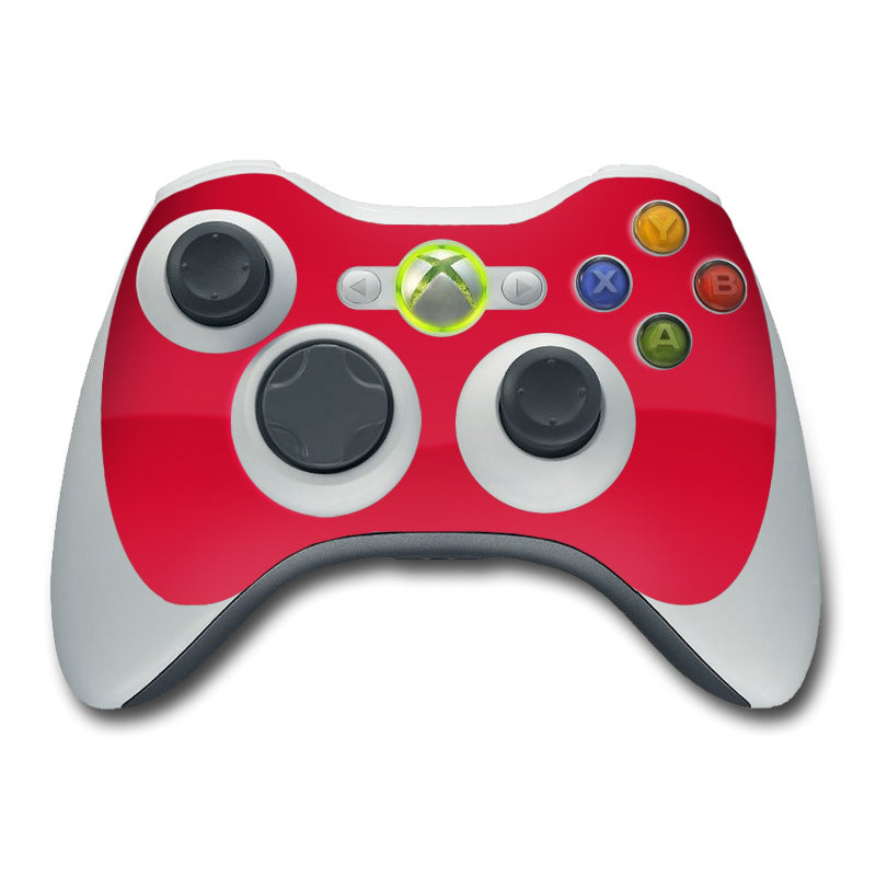 Solid State Red - Microsoft Xbox 360 Controller Skin