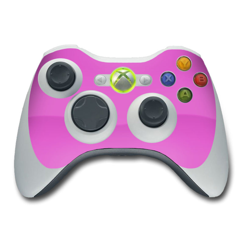 Solid State Vibrant Pink - Microsoft Xbox 360 Controller Skin