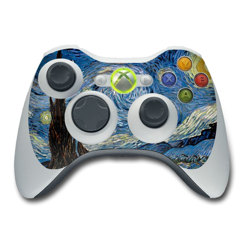 Starry Night - Microsoft Xbox 360 Controller Skin