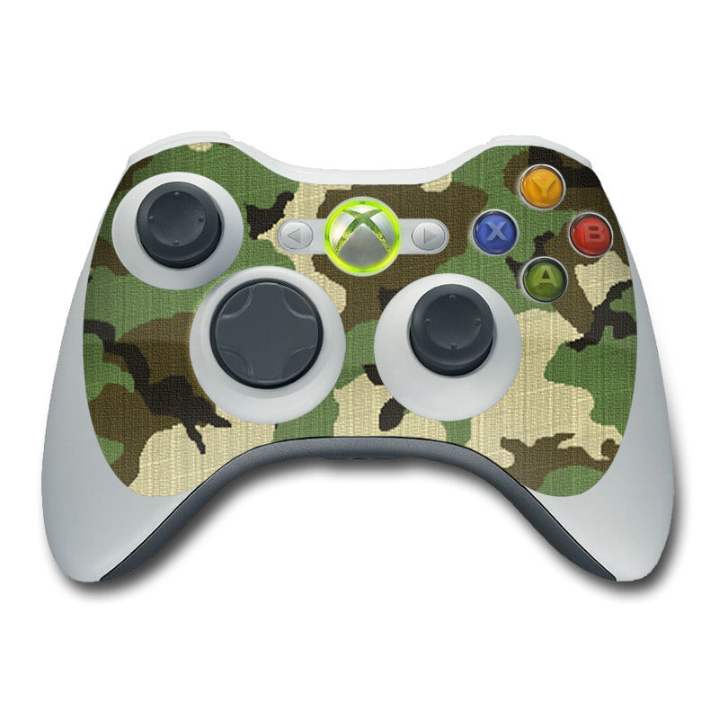 Woodland Camo - Microsoft Xbox 360 Controller Skin