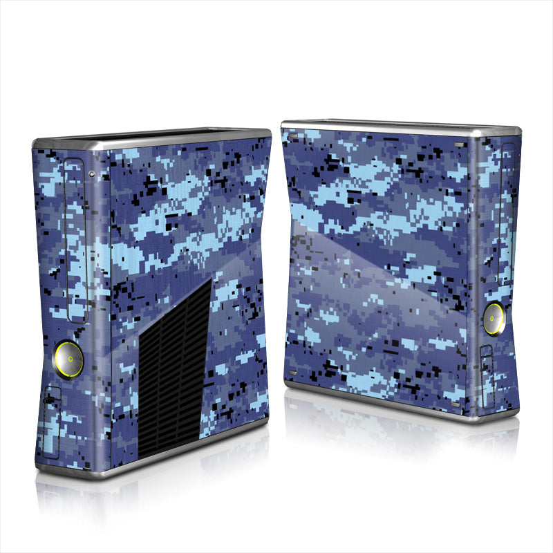 Digital Sky Camo - Microsoft Xbox 360 S Skin