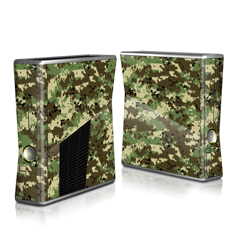 Digital Woodland Camo - Microsoft Xbox 360 S Skin