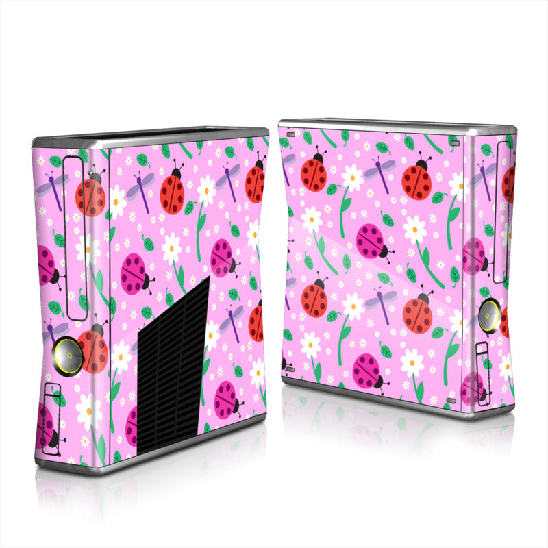 Ladybug Land - Microsoft Xbox 360 S Skin