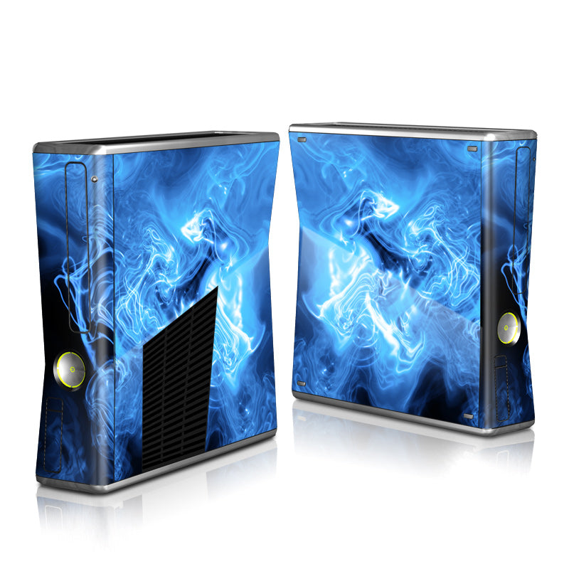 Blue Quantum Waves - Microsoft Xbox 360 S Skin