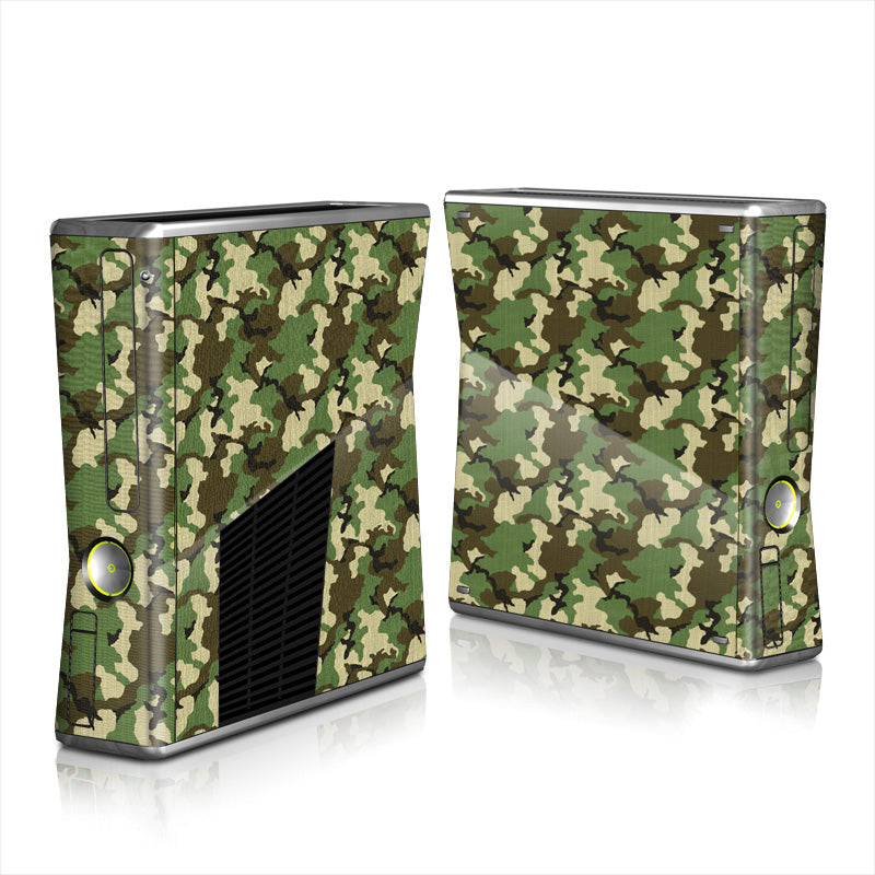 Woodland Camo - Microsoft Xbox 360 S Skin