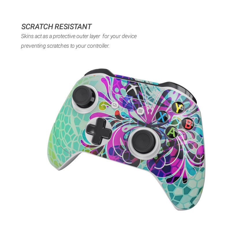 Butterfly Glass - Microsoft Xbox One Controller Skin