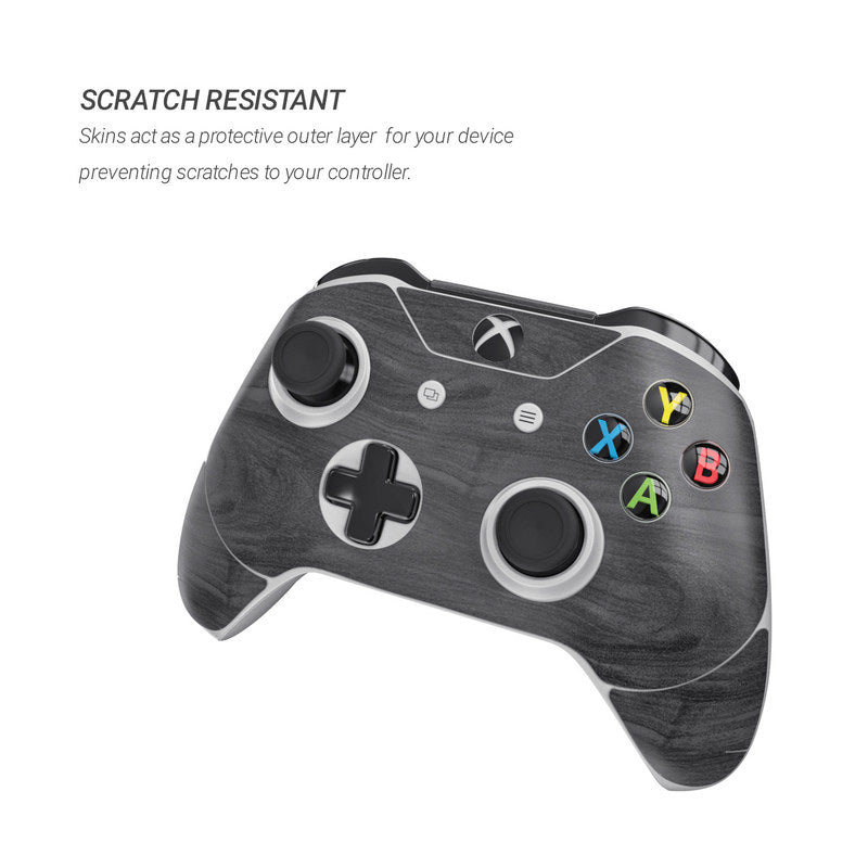 Black Woodgrain - Microsoft Xbox One Controller Skin