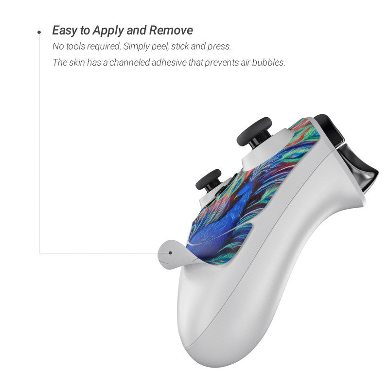 Coral Peacock - Microsoft Xbox One Controller Skin