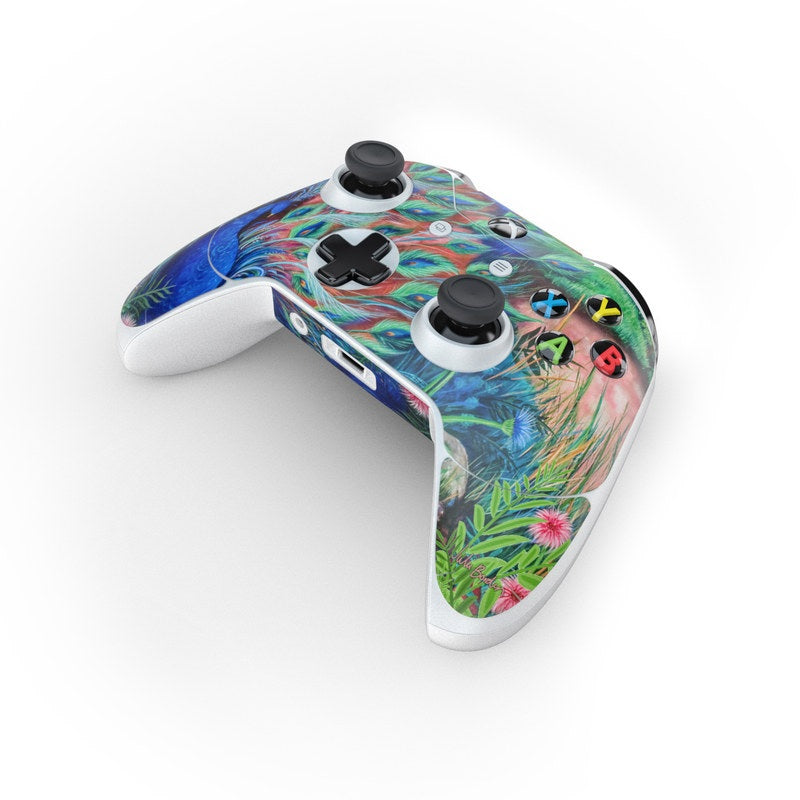 Coral Peacock - Microsoft Xbox One Controller Skin