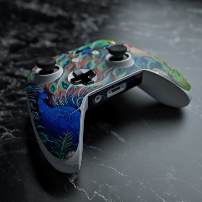 Coral Peacock - Microsoft Xbox One Controller Skin