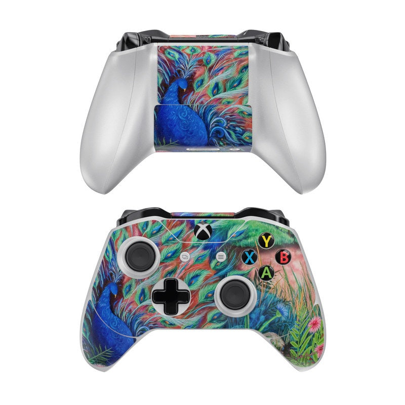 Coral Peacock - Microsoft Xbox One Controller Skin