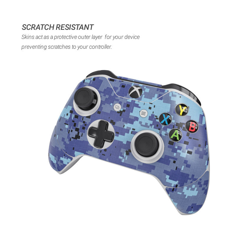 Digital Sky Camo - Microsoft Xbox One Controller Skin