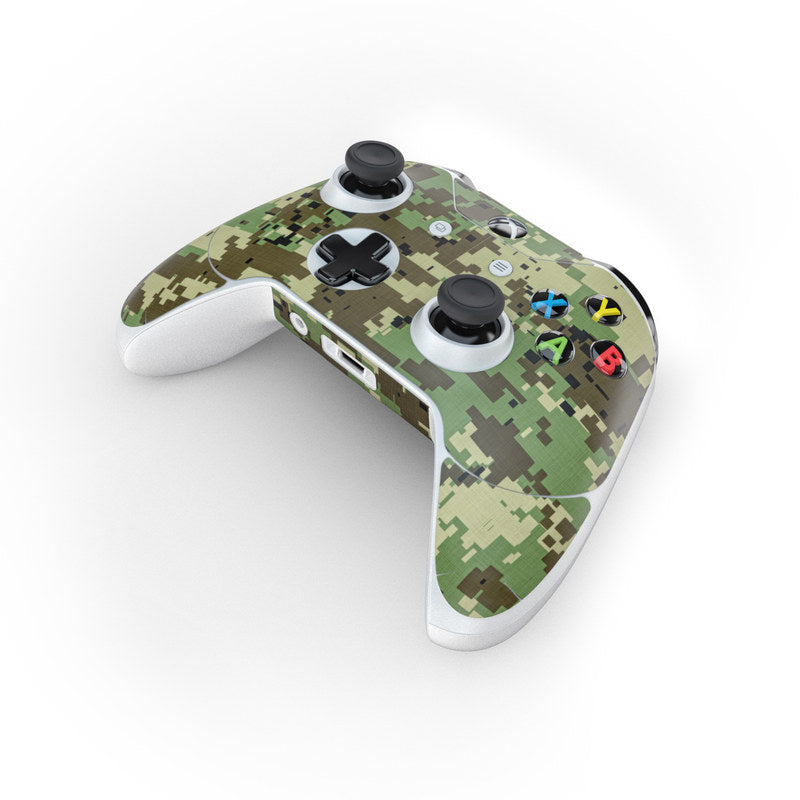 Digital Woodland Camo - Microsoft Xbox One Controller Skin