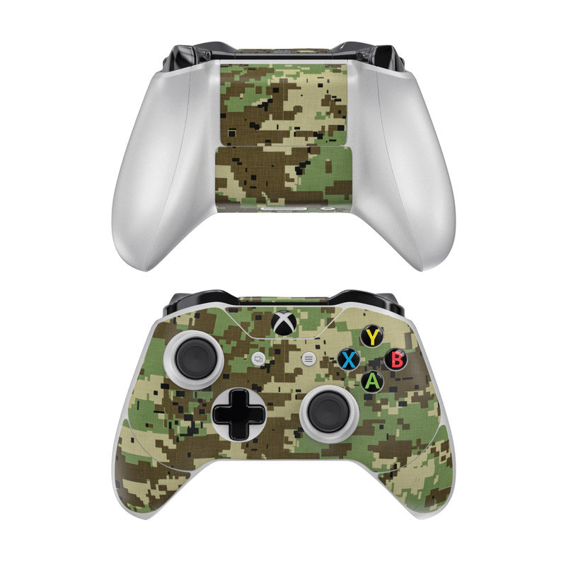 Digital Woodland Camo - Microsoft Xbox One Controller Skin