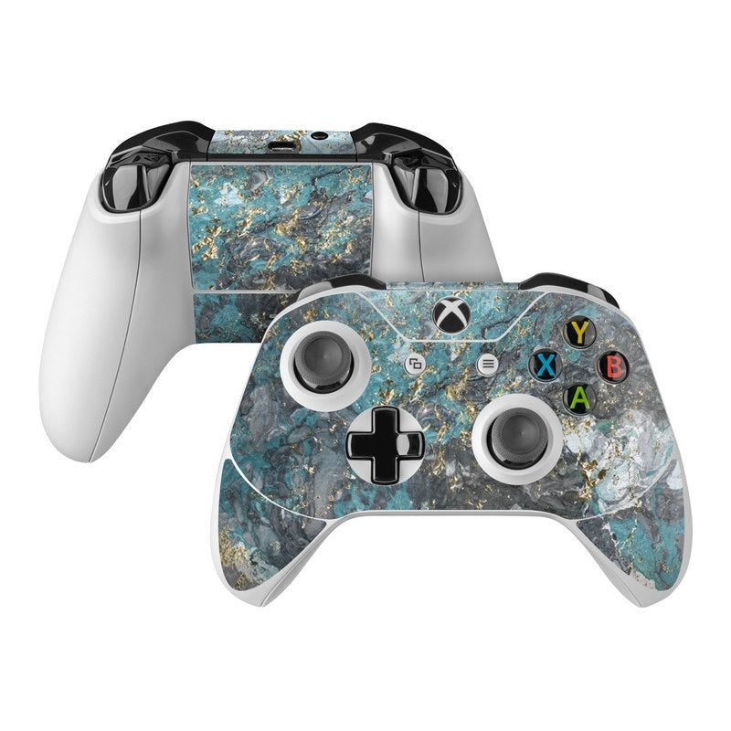 Gilded Glacier Marble - Microsoft Xbox One Controller Skin