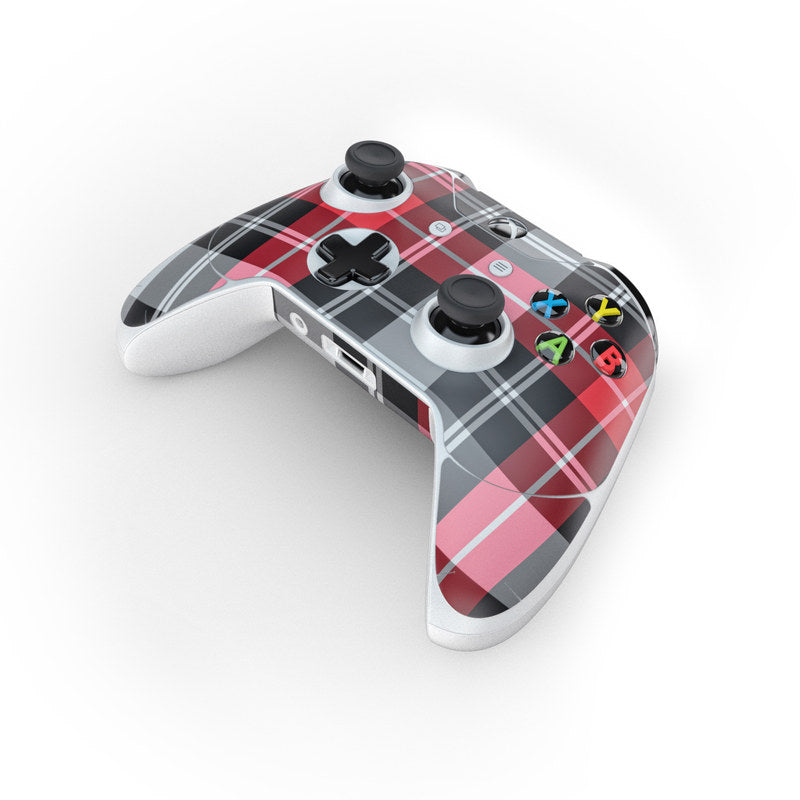 Red Plaid - Microsoft Xbox One Controller Skin