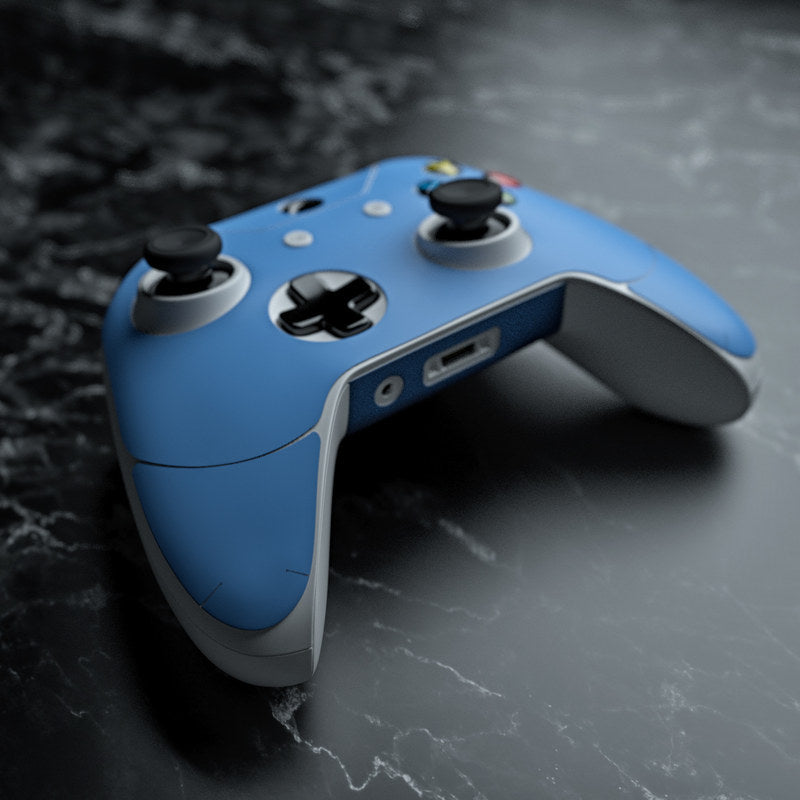 Solid State Blue - Microsoft Xbox One Controller Skin