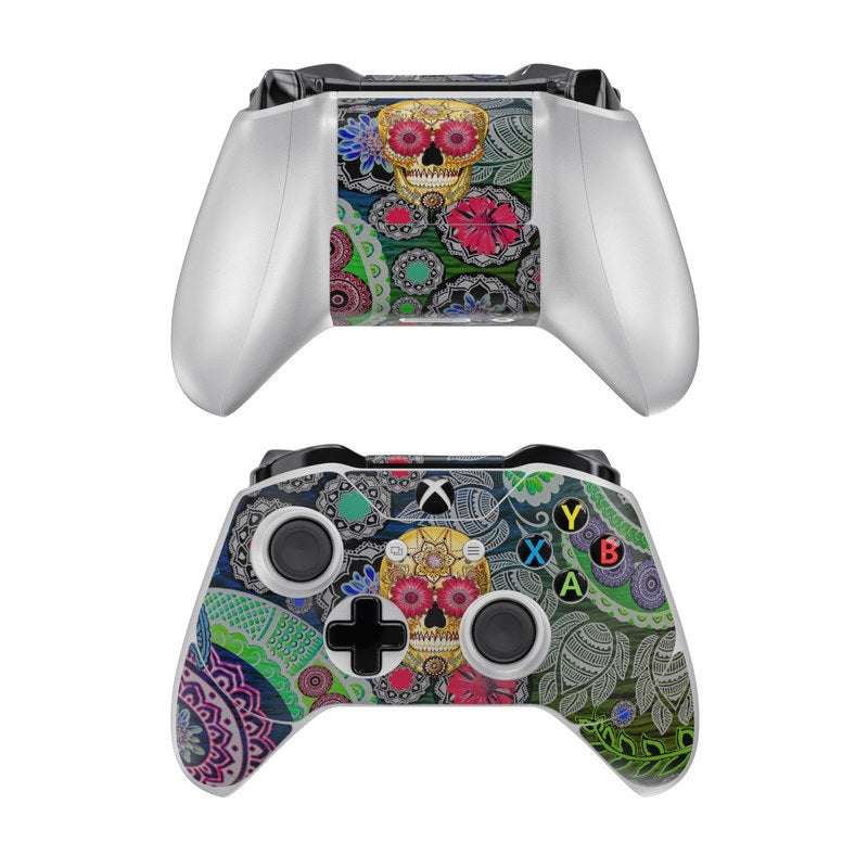 Sugar Skull Paisley - Microsoft Xbox One Controller Skin