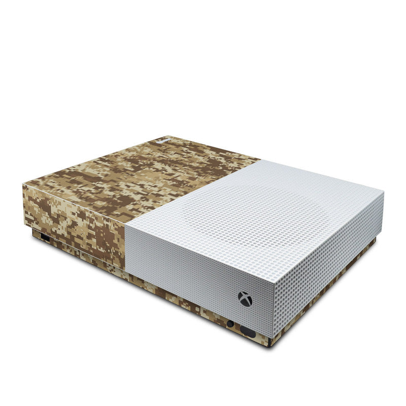 Coyote Camo - Microsoft Xbox One S All Digital Edition Skin