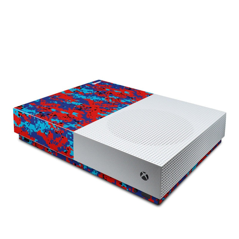 Digital Patriot Camo - Microsoft Xbox One S All Digital Edition Skin