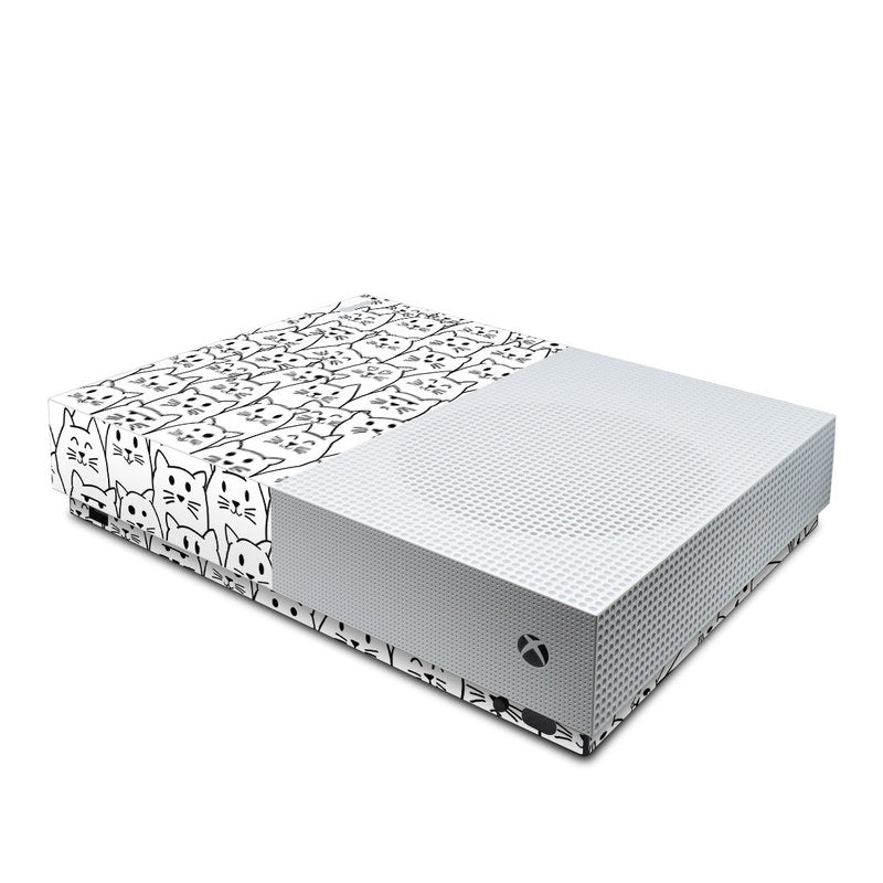 Moody Cats - Microsoft Xbox One S All Digital Edition Skin