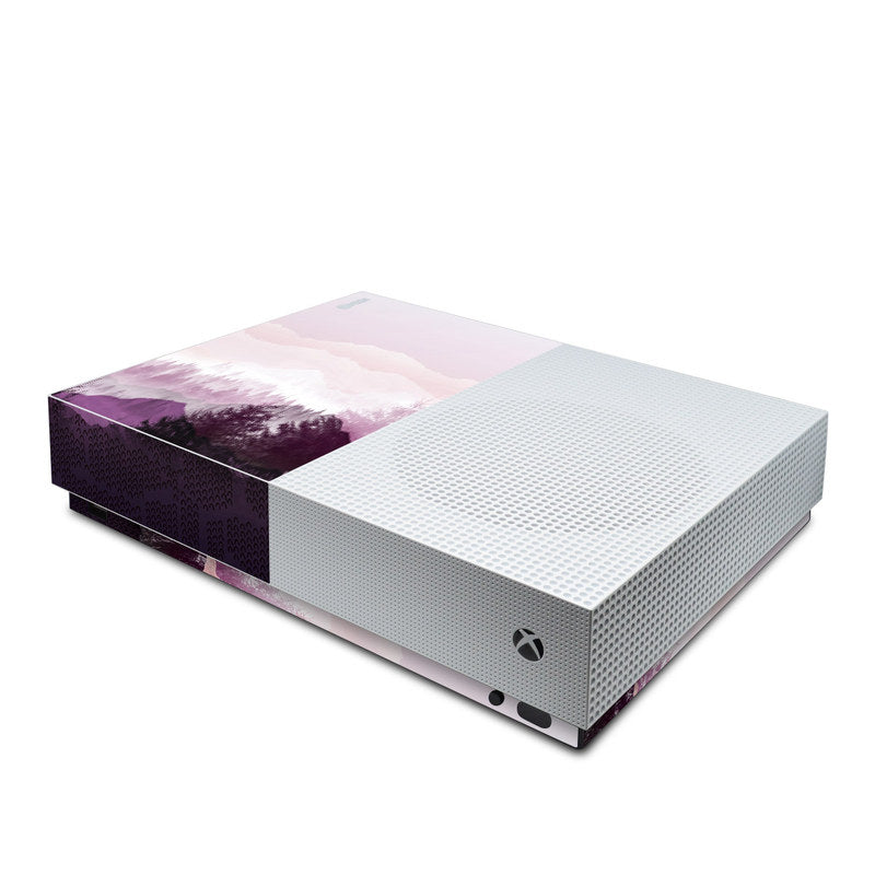 Purple Horizon - Microsoft Xbox One S All Digital Edition Skin