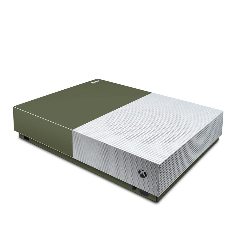 Solid State Olive Drab - Microsoft Xbox One S All Digital Edition Skin