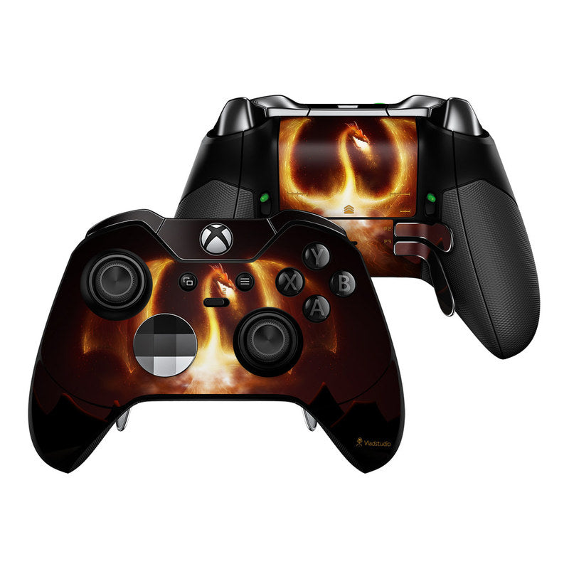 Fire Dragon - Microsoft Xbox One Elite Controller Skin