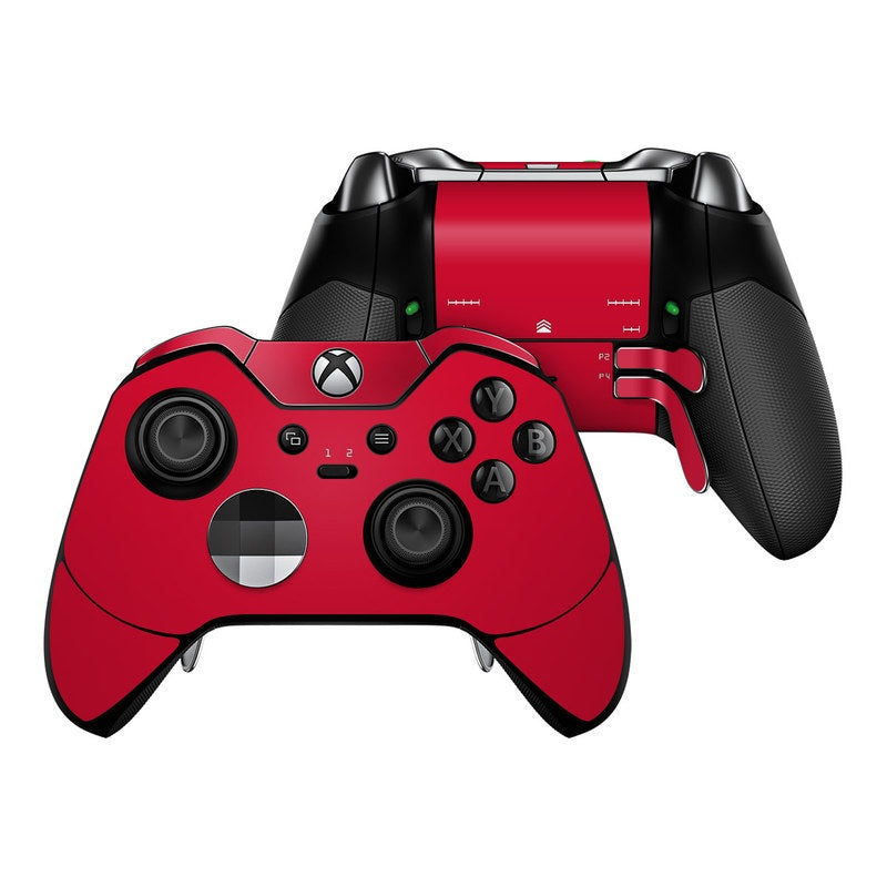 Solid State Red - Microsoft Xbox One Elite Controller Skin