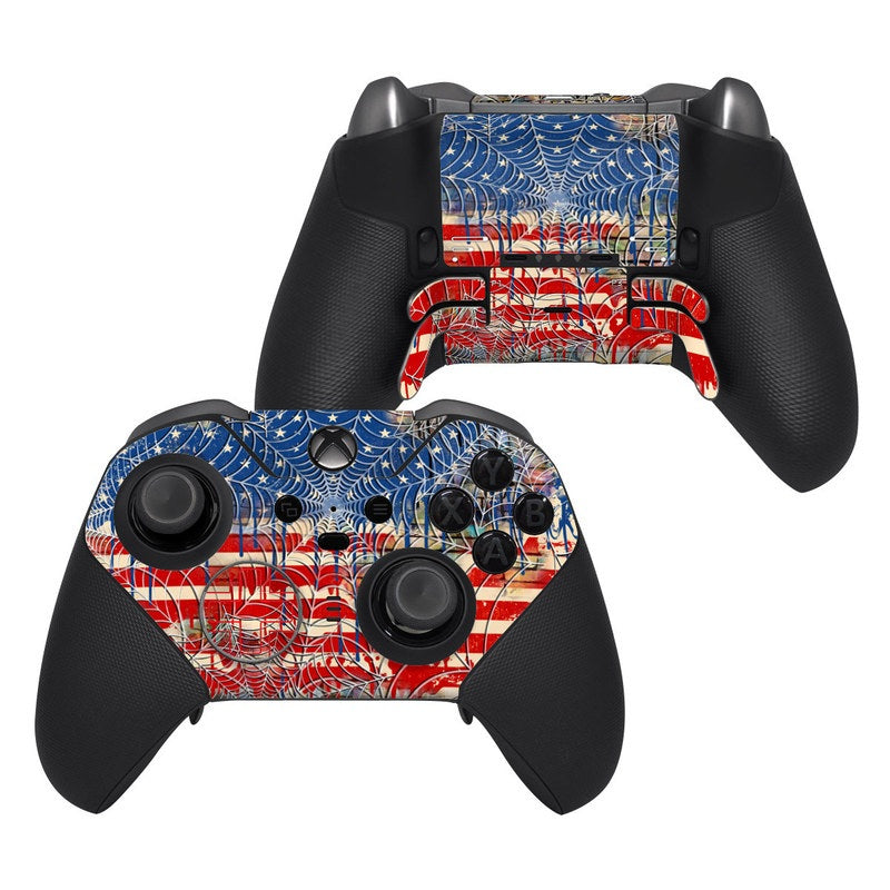 Cobweb Flag - Microsoft Xbox One Elite Controller 2 Skin