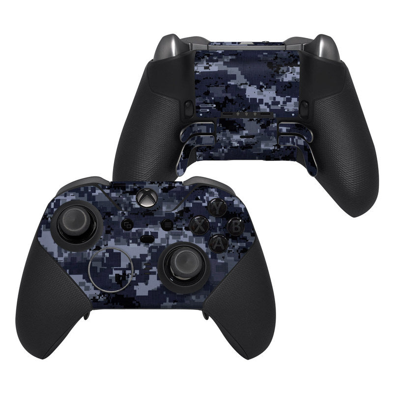 Digital Navy Camo - Microsoft Xbox One Elite Controller 2 Skin