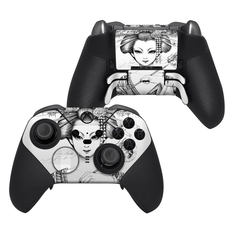 Geisha Sketch - Microsoft Xbox One Elite Controller 2 Skin