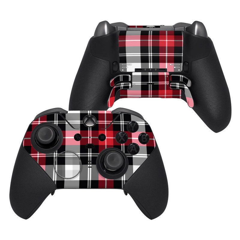 Red Plaid - Microsoft Xbox One Elite Controller 2 Skin