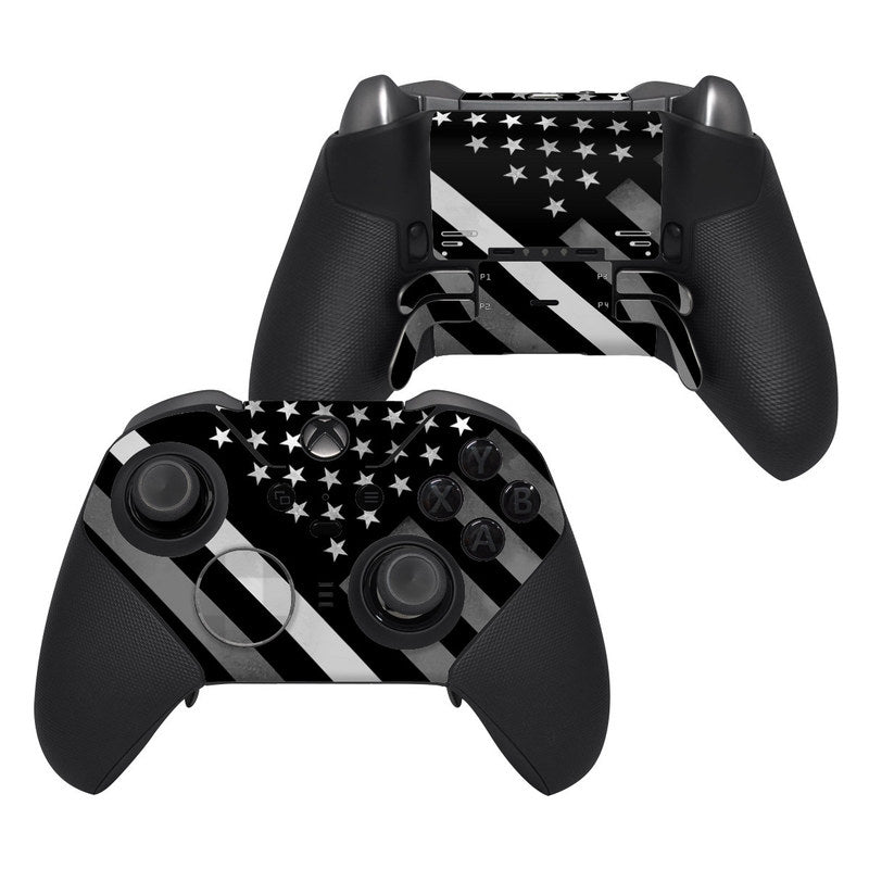 Thin White Line Hero - Microsoft Xbox One Elite Controller 2 Skin