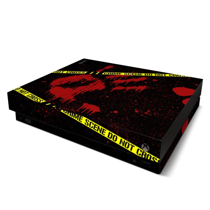 Crime Scene - Microsoft Xbox One X Skin