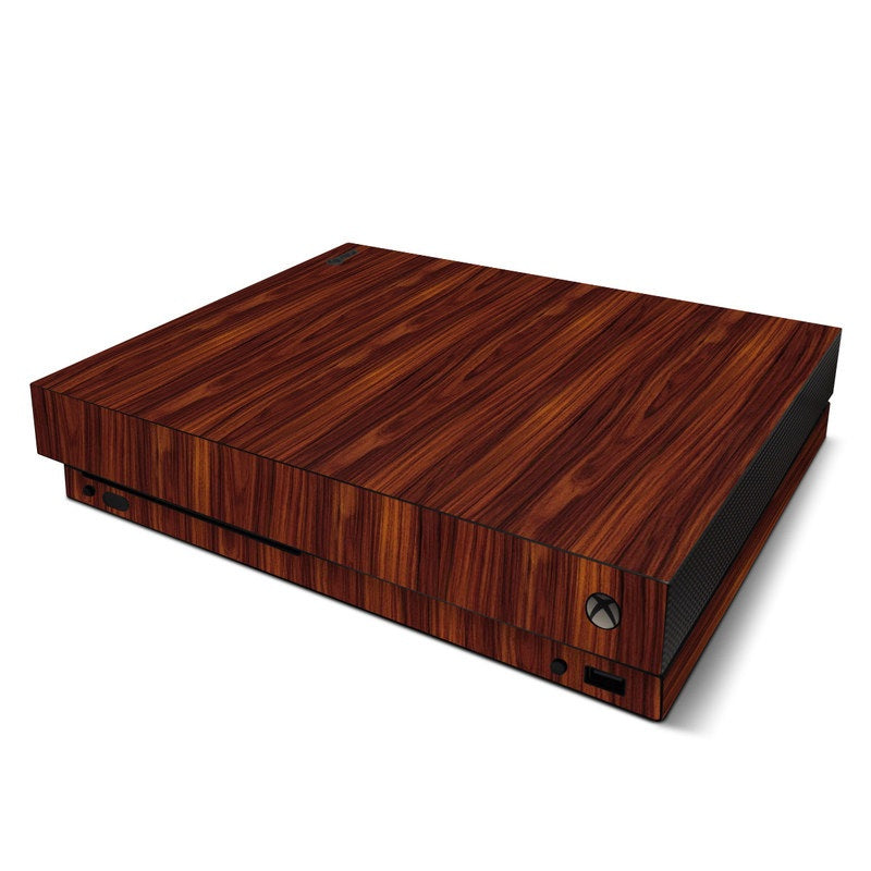 Dark Rosewood - Microsoft Xbox One X Skin