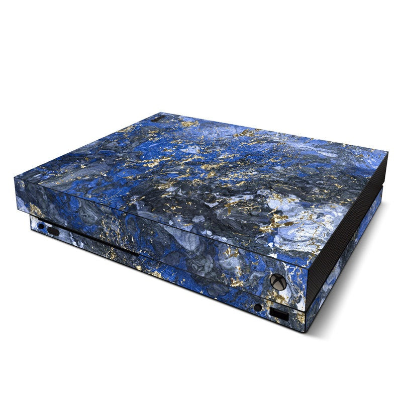 Gilded Ocean Marble - Microsoft Xbox One X Skin